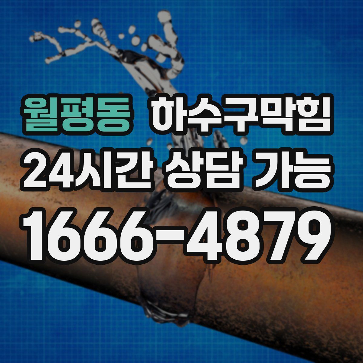 월평동 하수구막힘