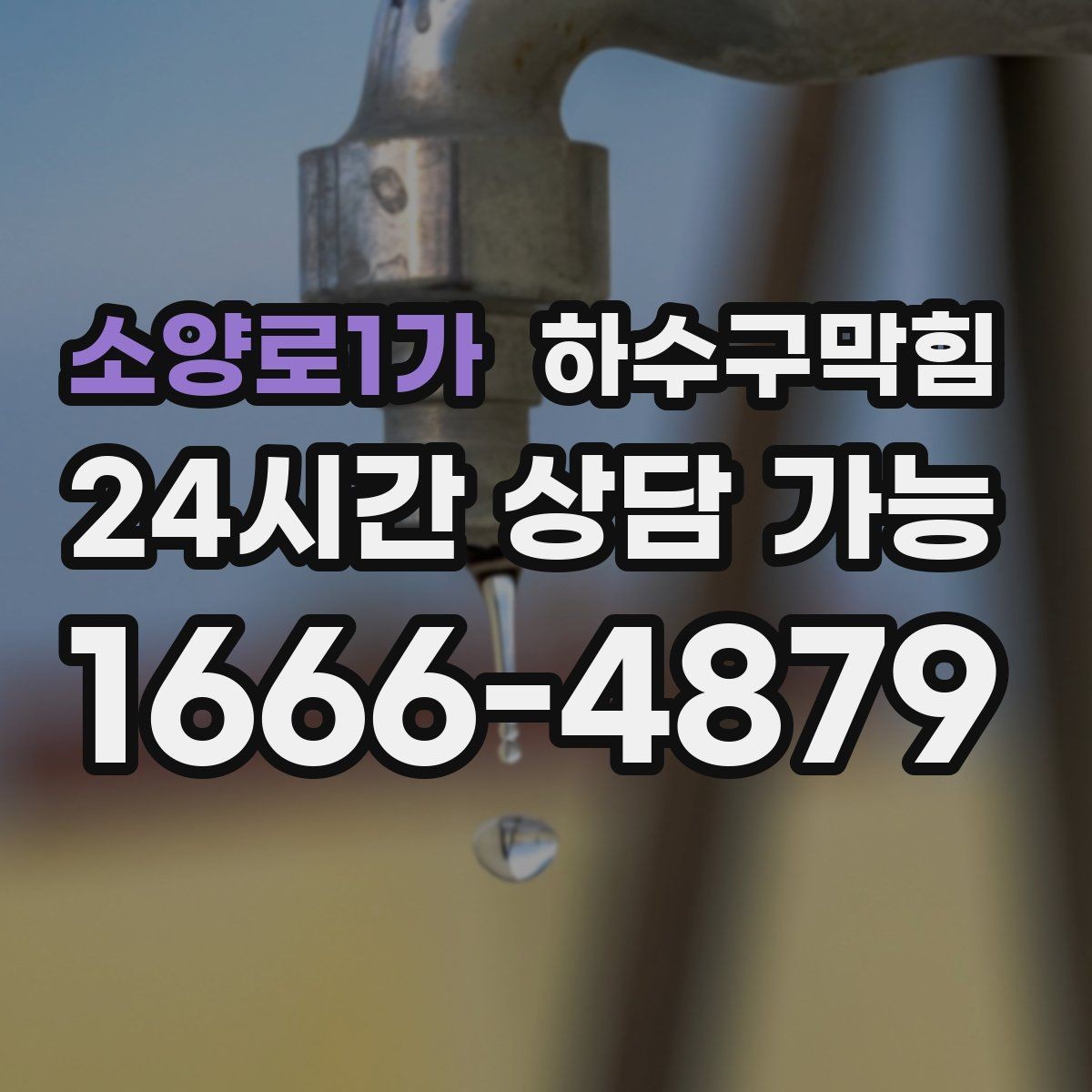 소양로1가 하수구막힘 사무실 변기막힘이 층별 메신저를 달군 하루