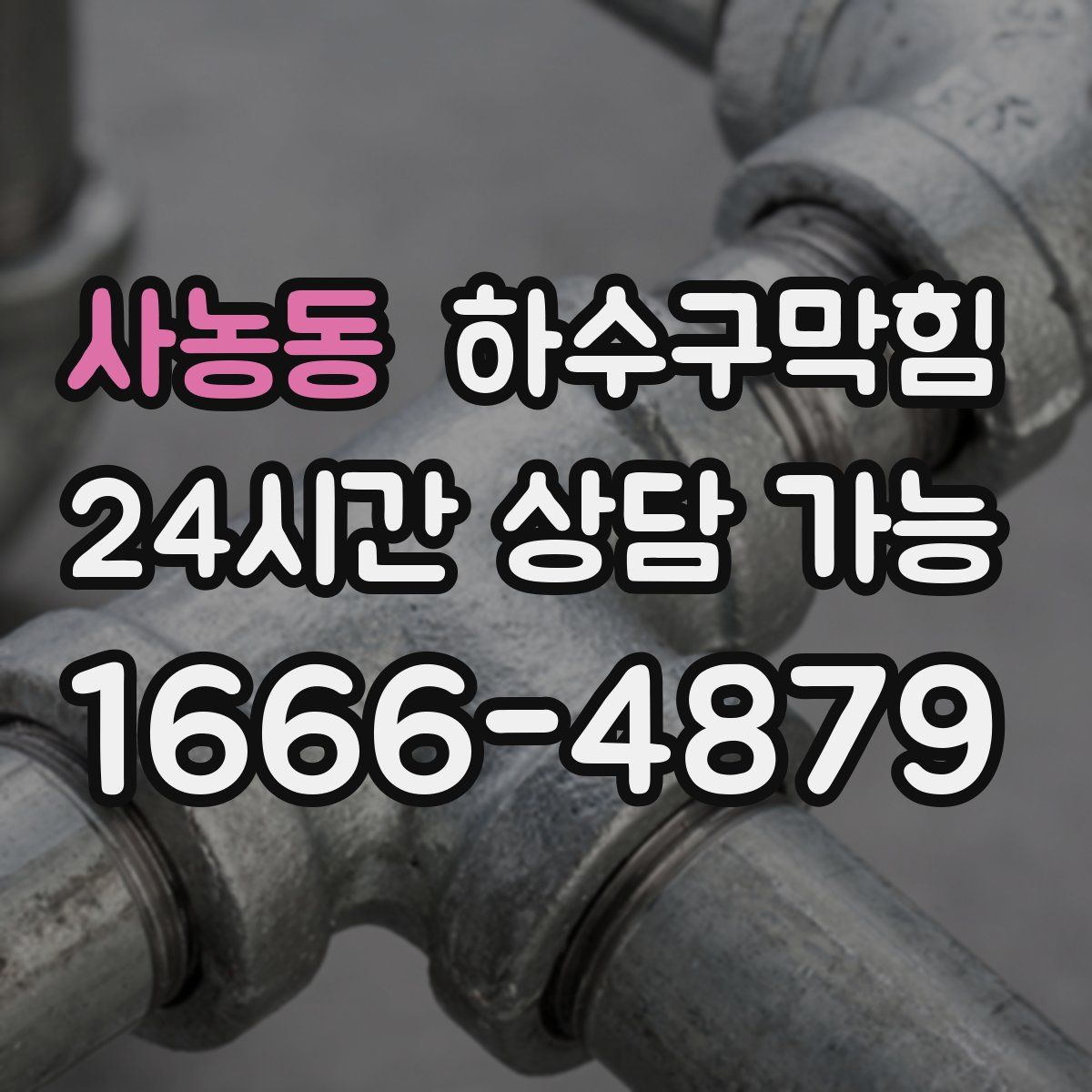 사농동 하수구막힘