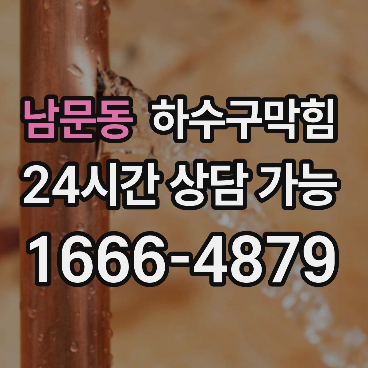 남문동 하수구막힘 장마가 끝나도 이어진 불청객의 정체