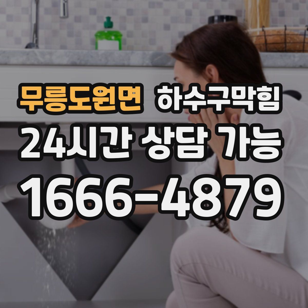 무릉도원면 하수구막힘