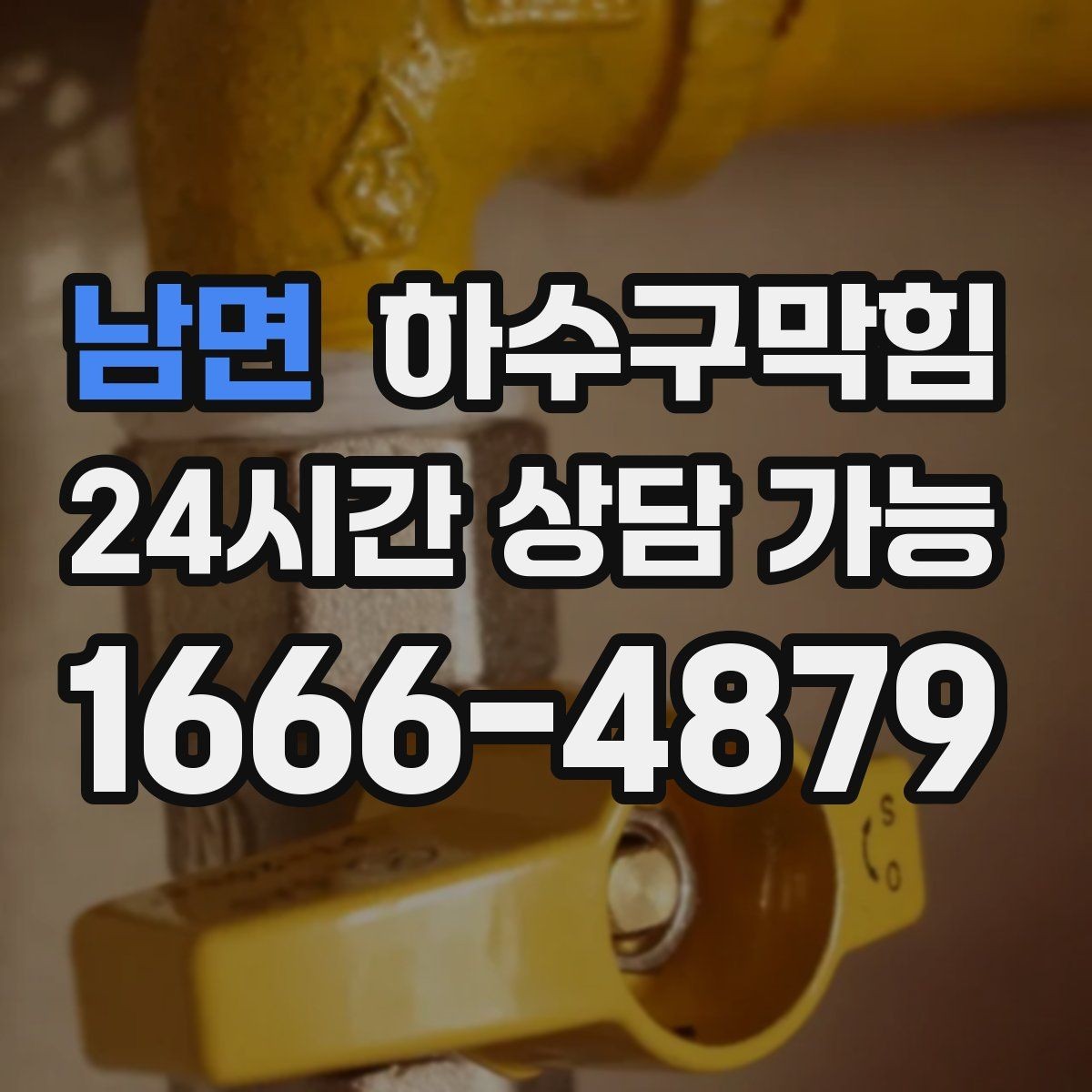 남면 하수구막힘 우수관 낙엽 잔재물 사전 청소
