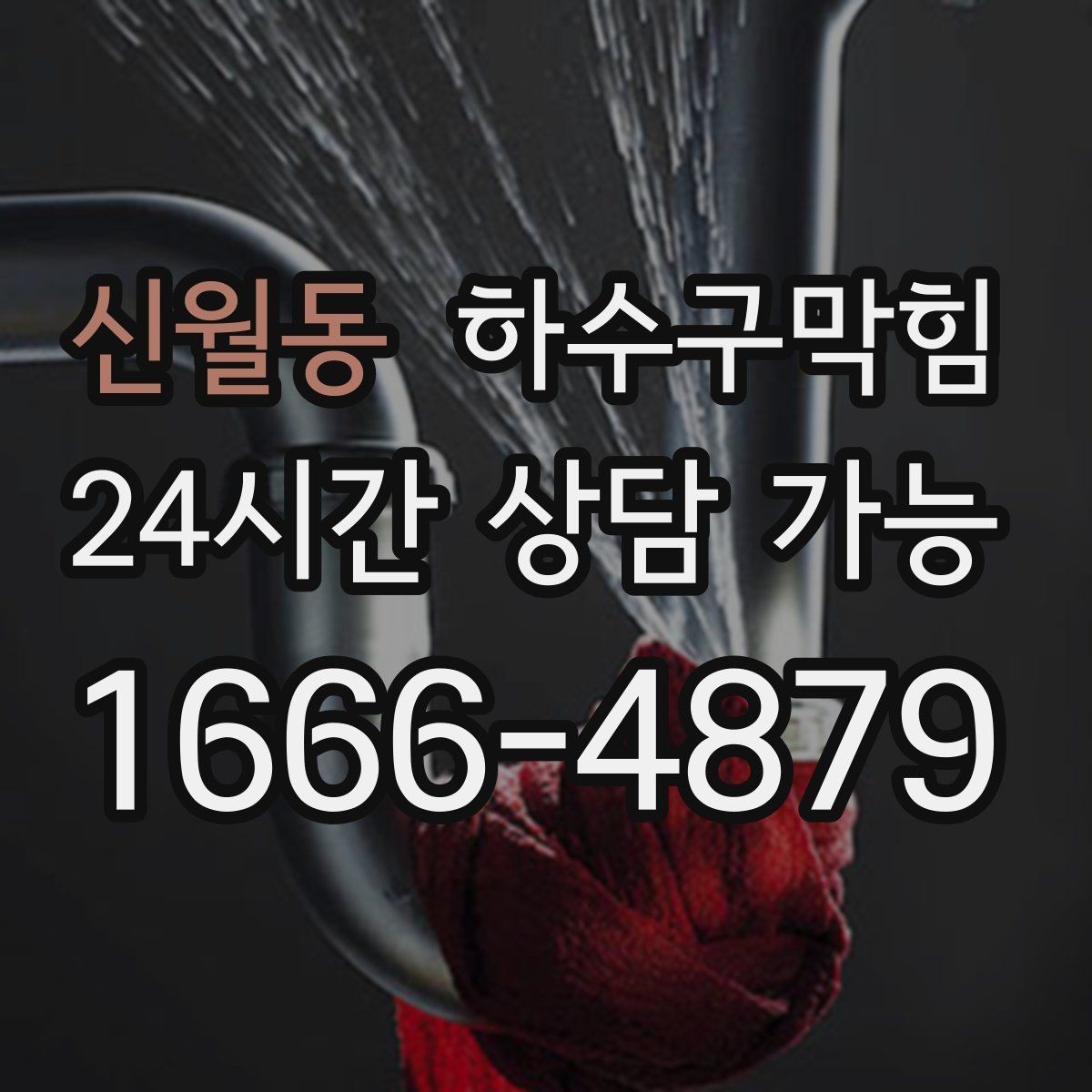 신월동 하수구막힘 호텔 조식 전 선제 복구팀