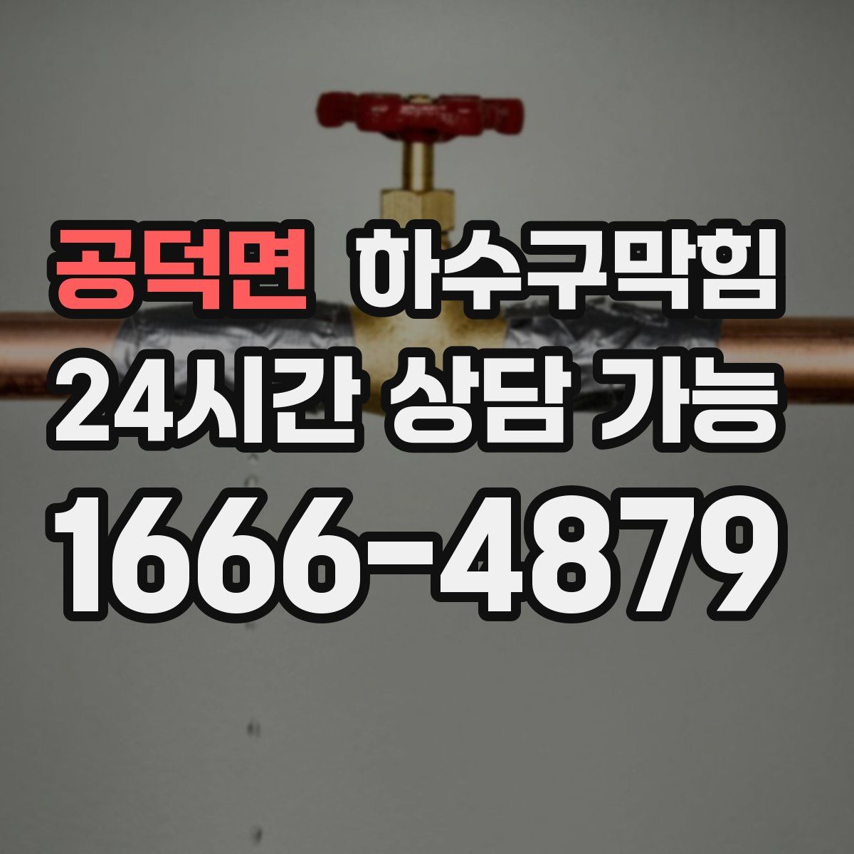 공덕면 하수구막힘