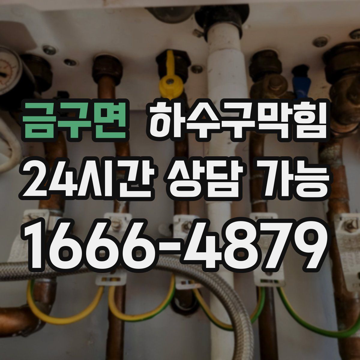 금구면 하수구막힘