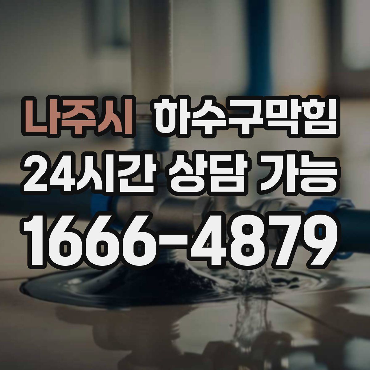 나주시 하수구막힘