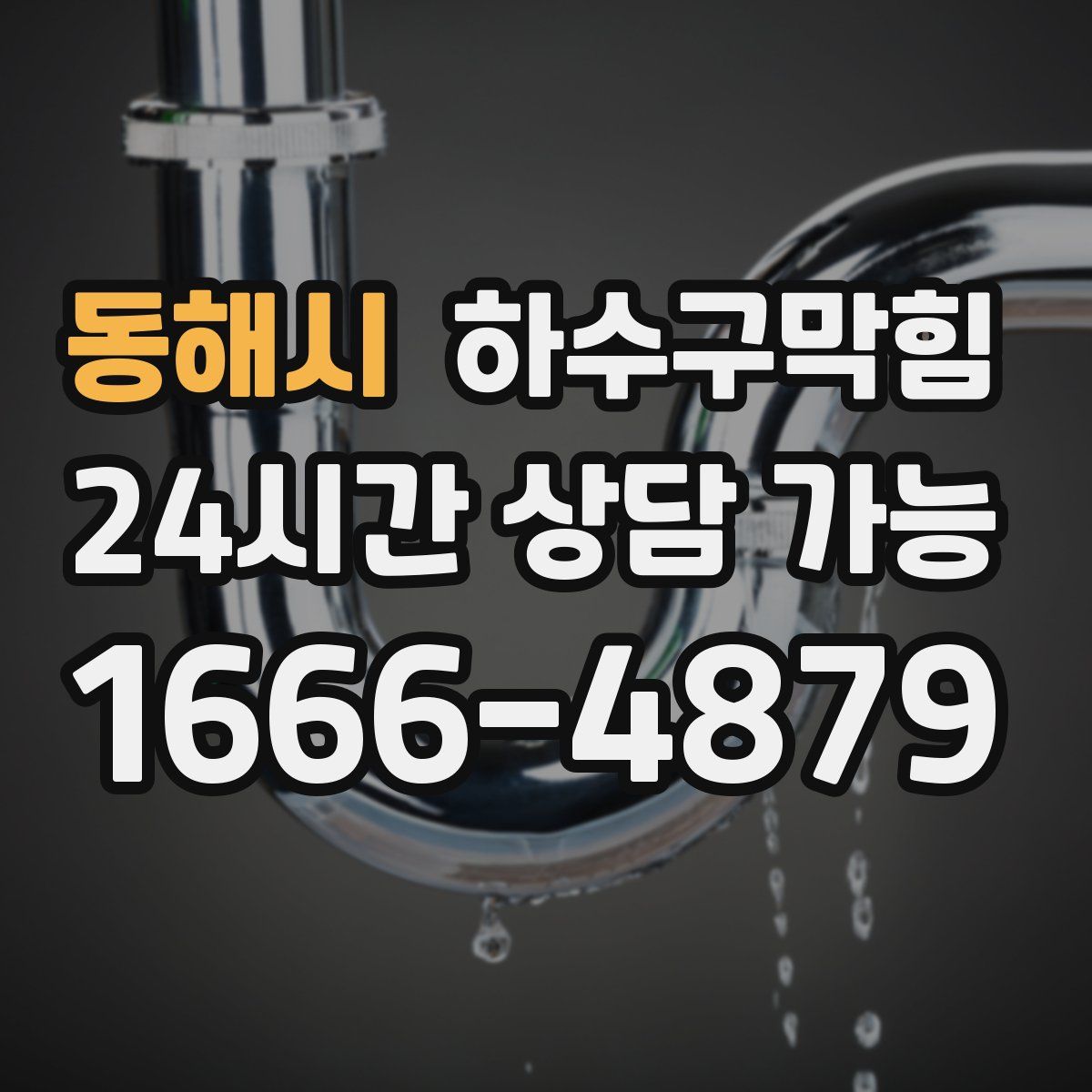 동해시 하수구막힘