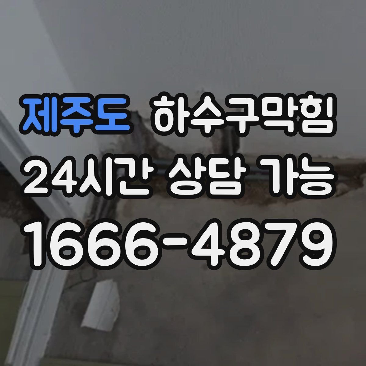 제주도 하수구막힘