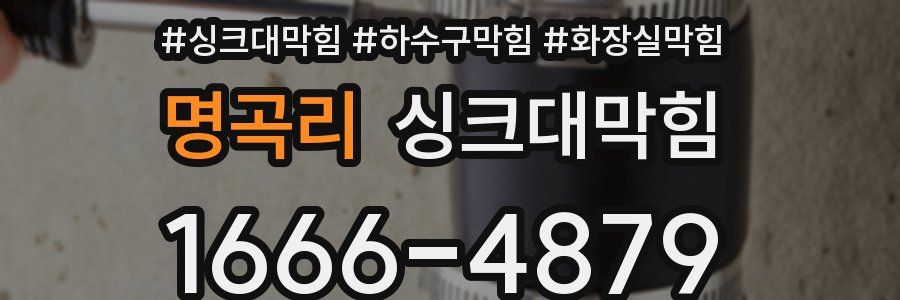 싱크대막힘