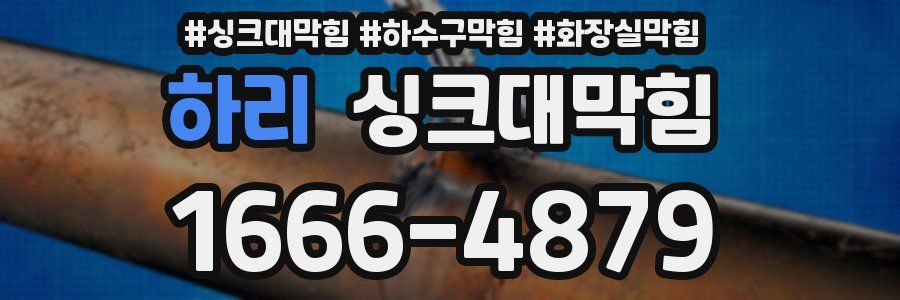 싱크대막힘