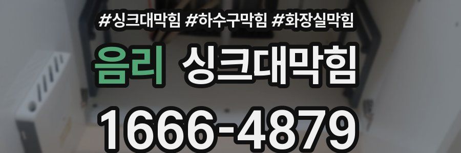 싱크대막힘