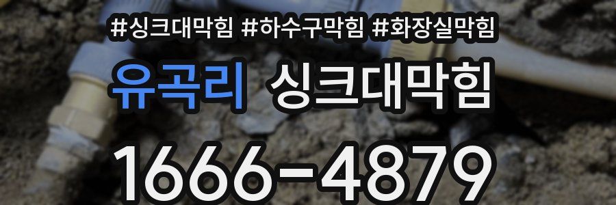 싱크대막힘