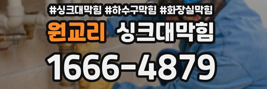 싱크대막힘