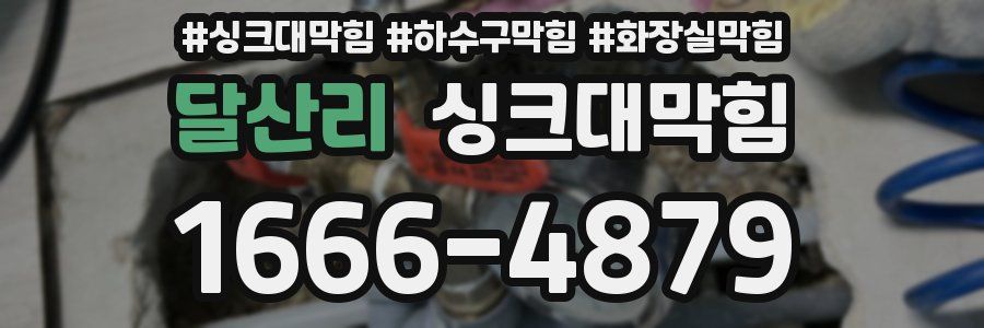 싱크대막힘