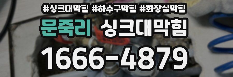 싱크대막힘