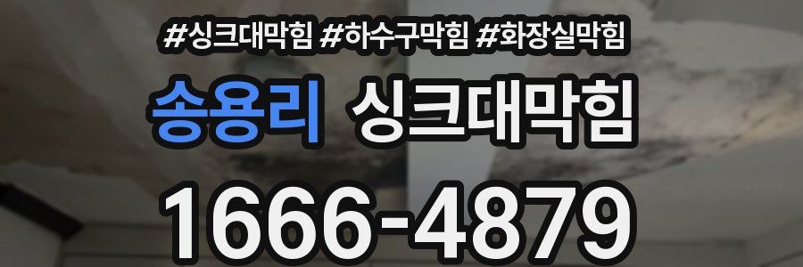 싱크대막힘