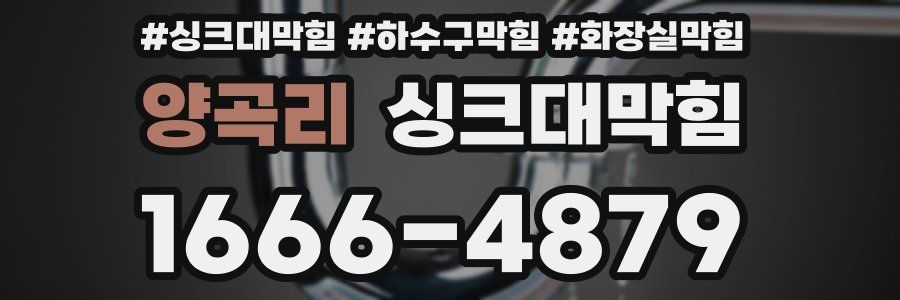 싱크대막힘