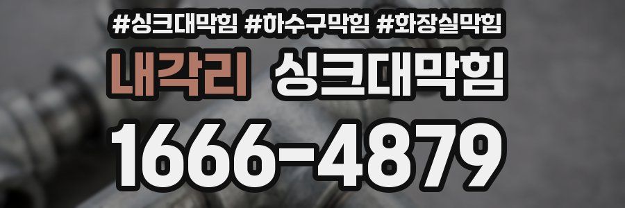 싱크대막힘