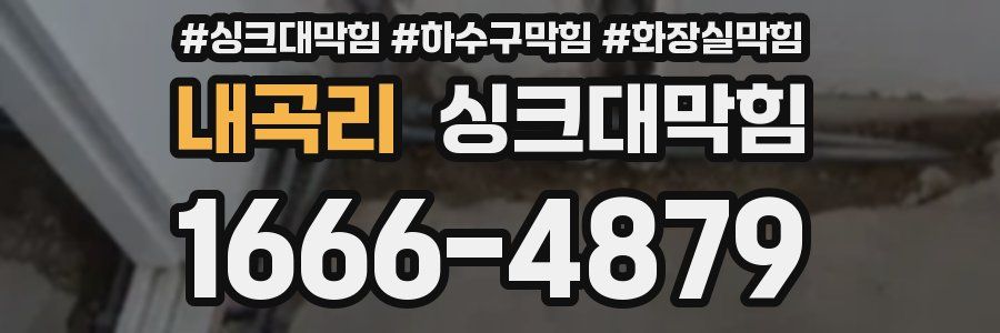 싱크대막힘