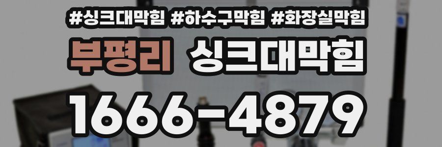 싱크대막힘