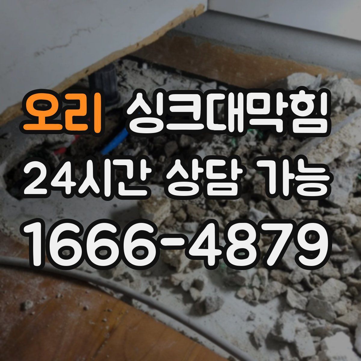 오리 싱크대막힘