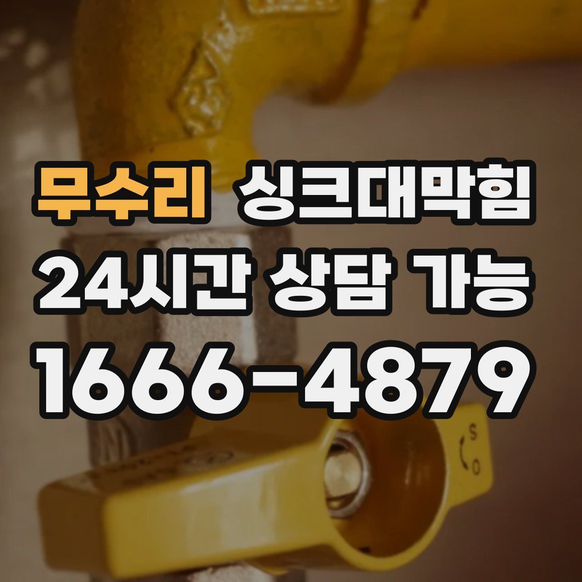 무수리 싱크대막힘