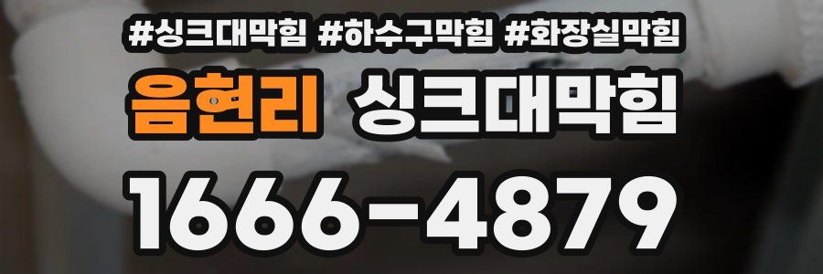 싱크대막힘