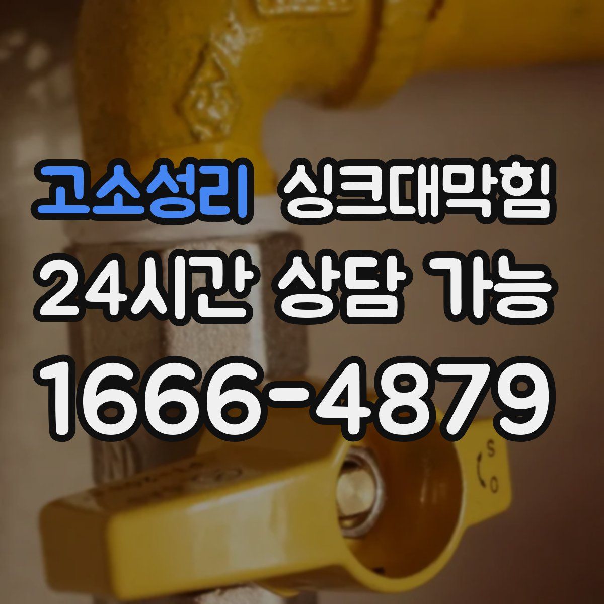 고소성리 싱크대막힘