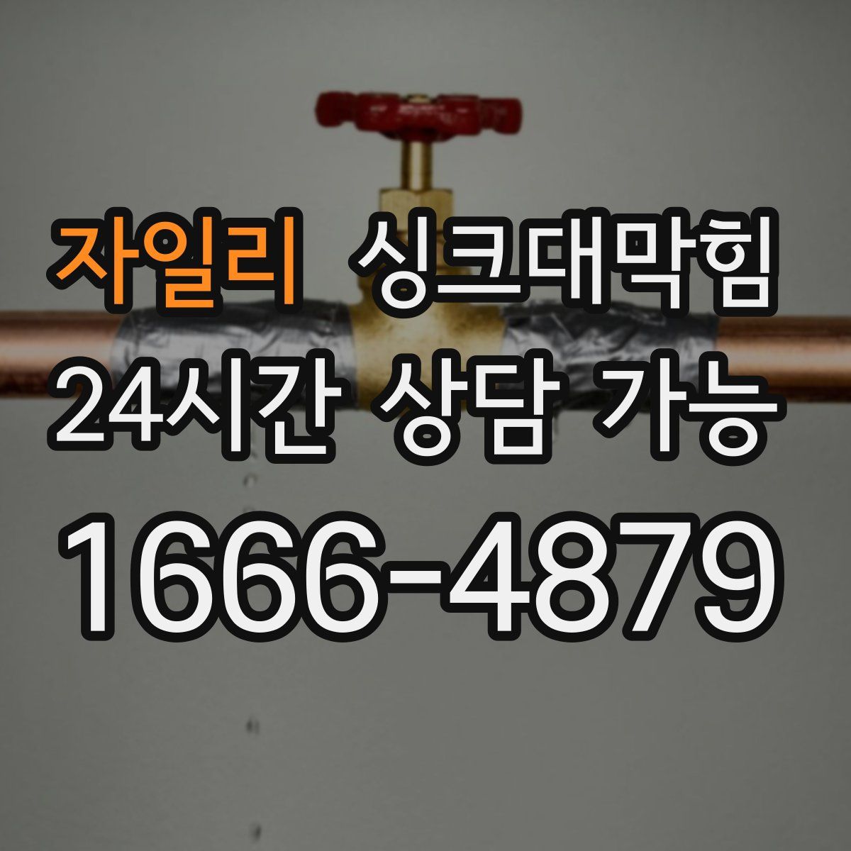 자일리 싱크대막힘