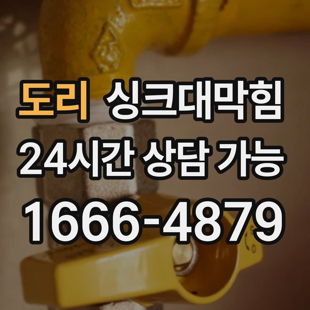 도리 싱크대막힘