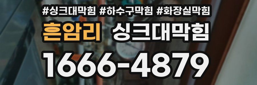 싱크대막힘