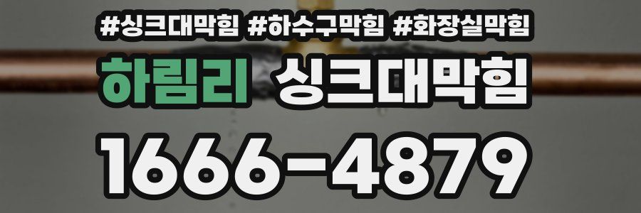 싱크대막힘