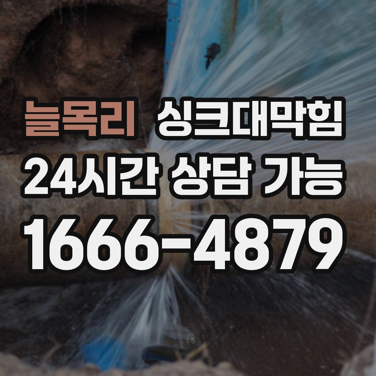 늘목리 싱크대막힘