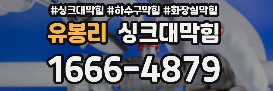 싱크대막힘
