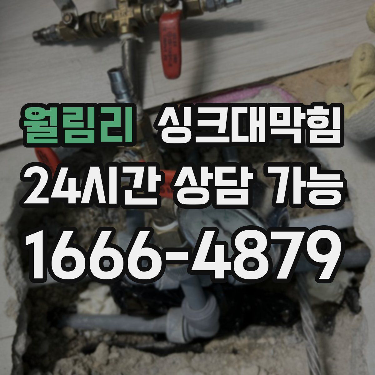 월림리 싱크대막힘