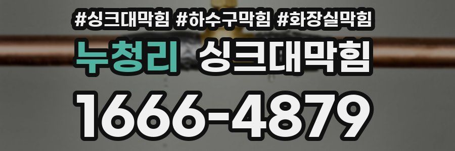 싱크대막힘