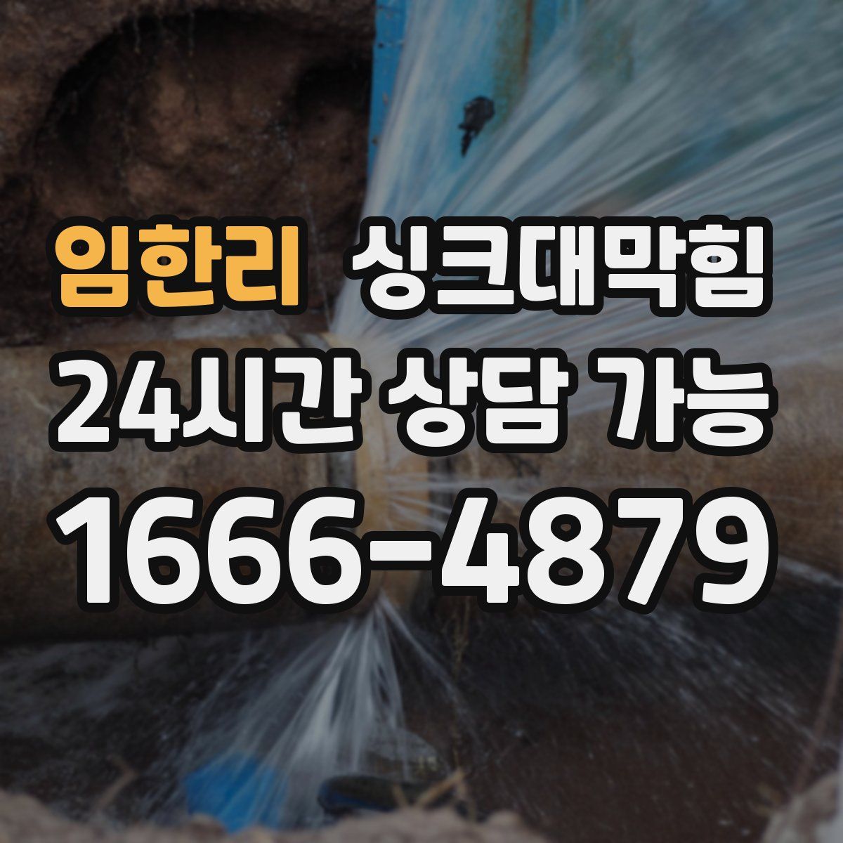 임한리 싱크대막힘
