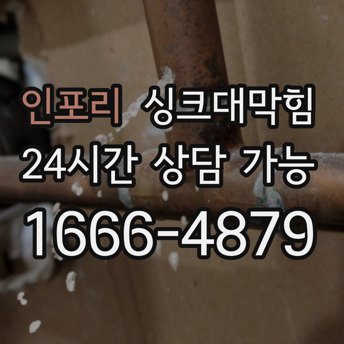 인포리 싱크대막힘