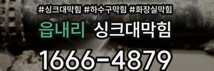 싱크대막힘