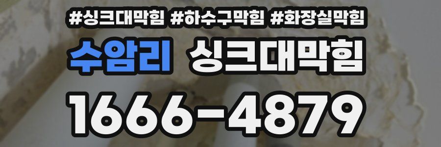 싱크대막힘