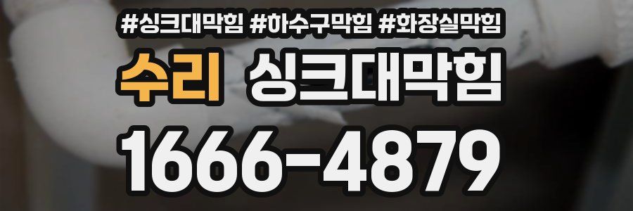 싱크대막힘