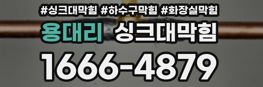 싱크대막힘