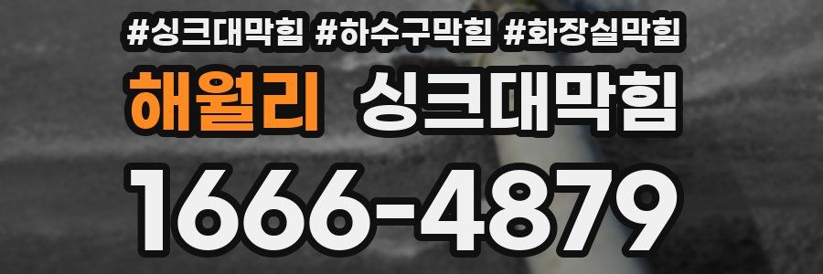 싱크대막힘