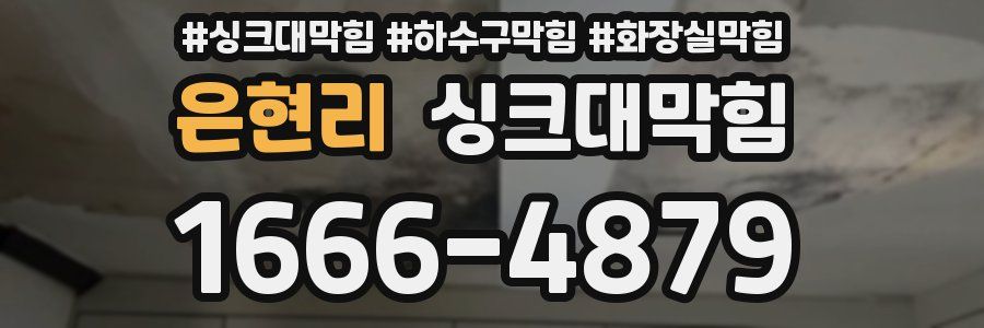 싱크대막힘