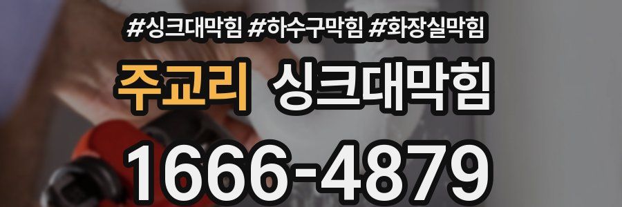 싱크대막힘
