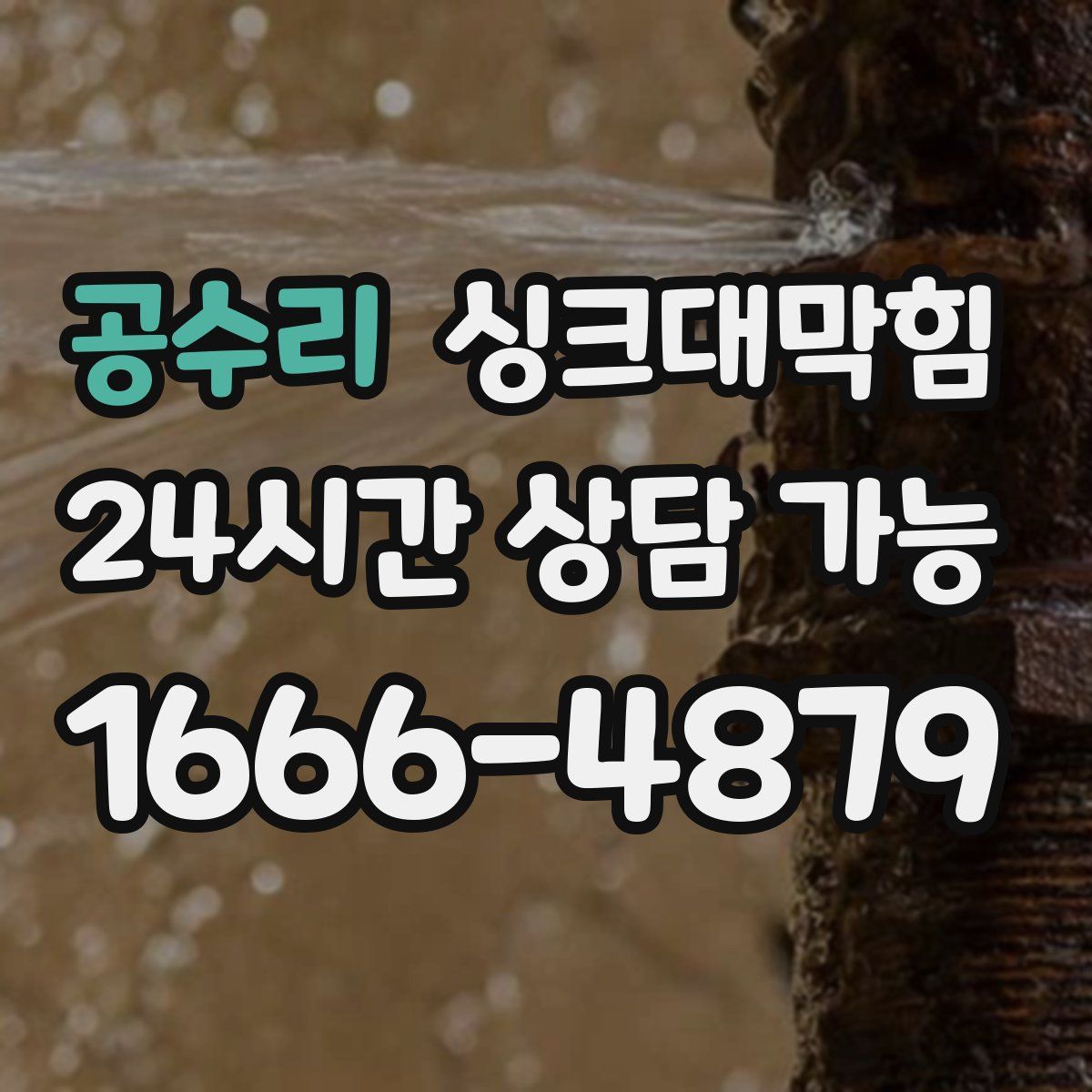 공수리 싱크대막힘