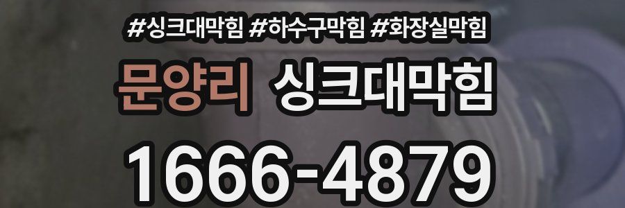 싱크대막힘