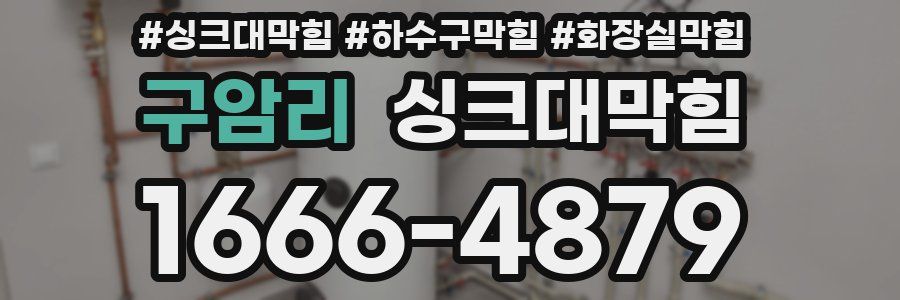 싱크대막힘