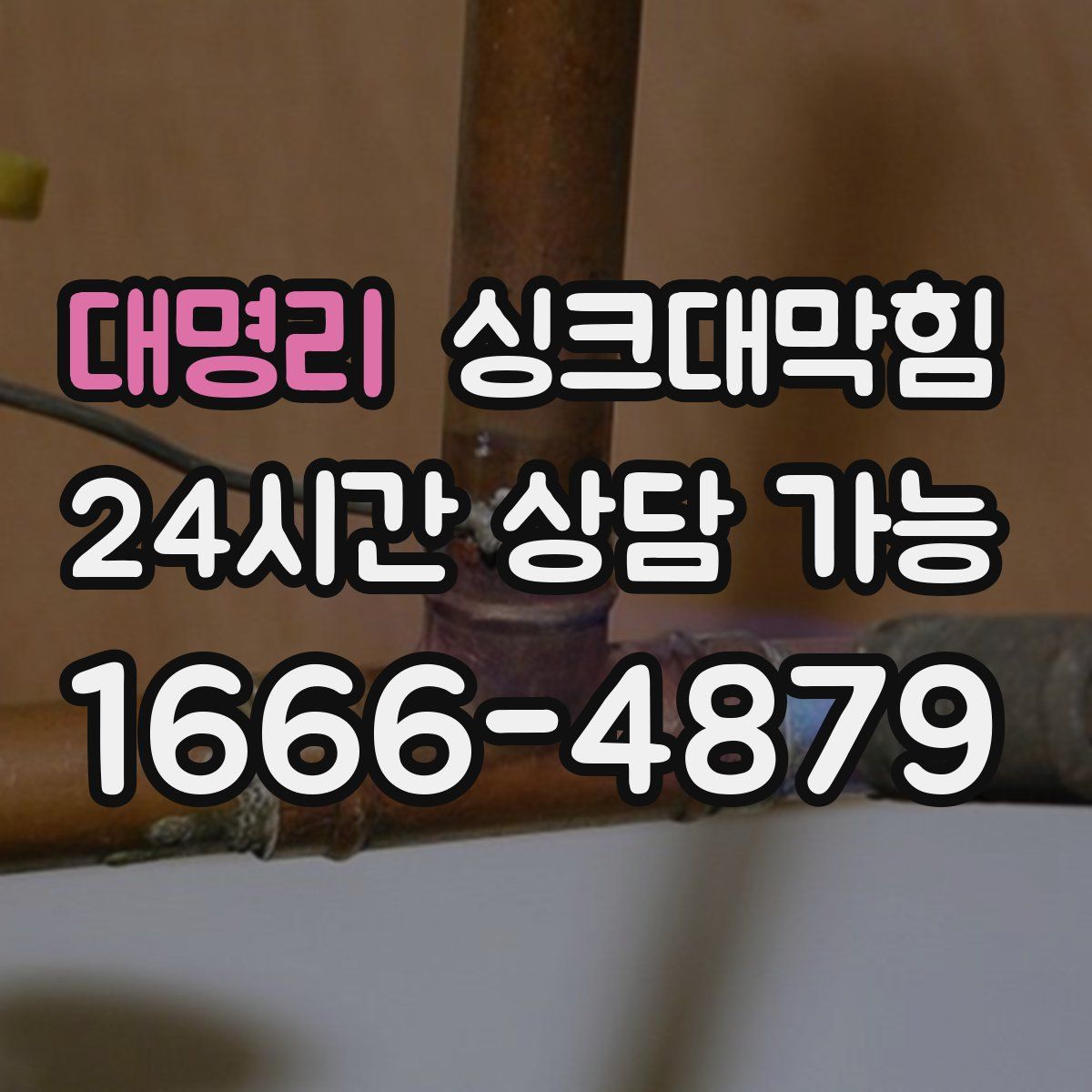 대명리 싱크대막힘