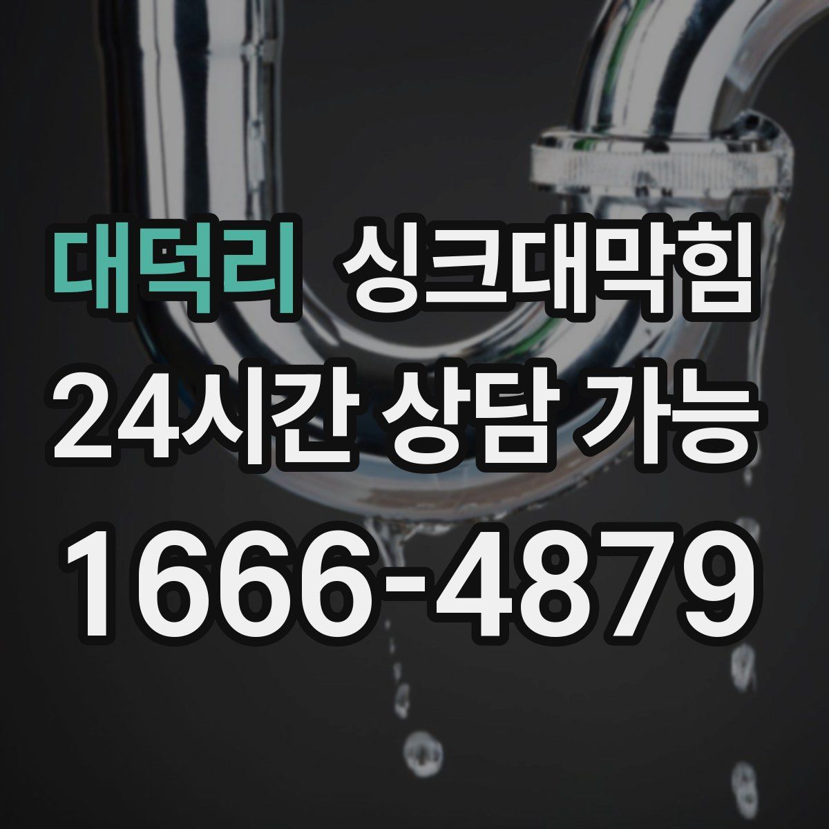 대덕리 싱크대막힘